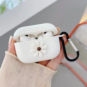 ** NEW ** White Flower Cute AirPods Pro Case